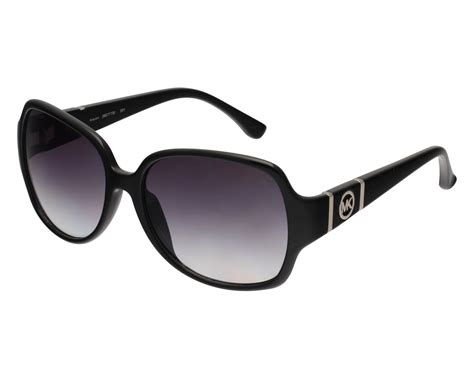 Michael Kors Gafas de sol para mujer, montura negra, lentes 